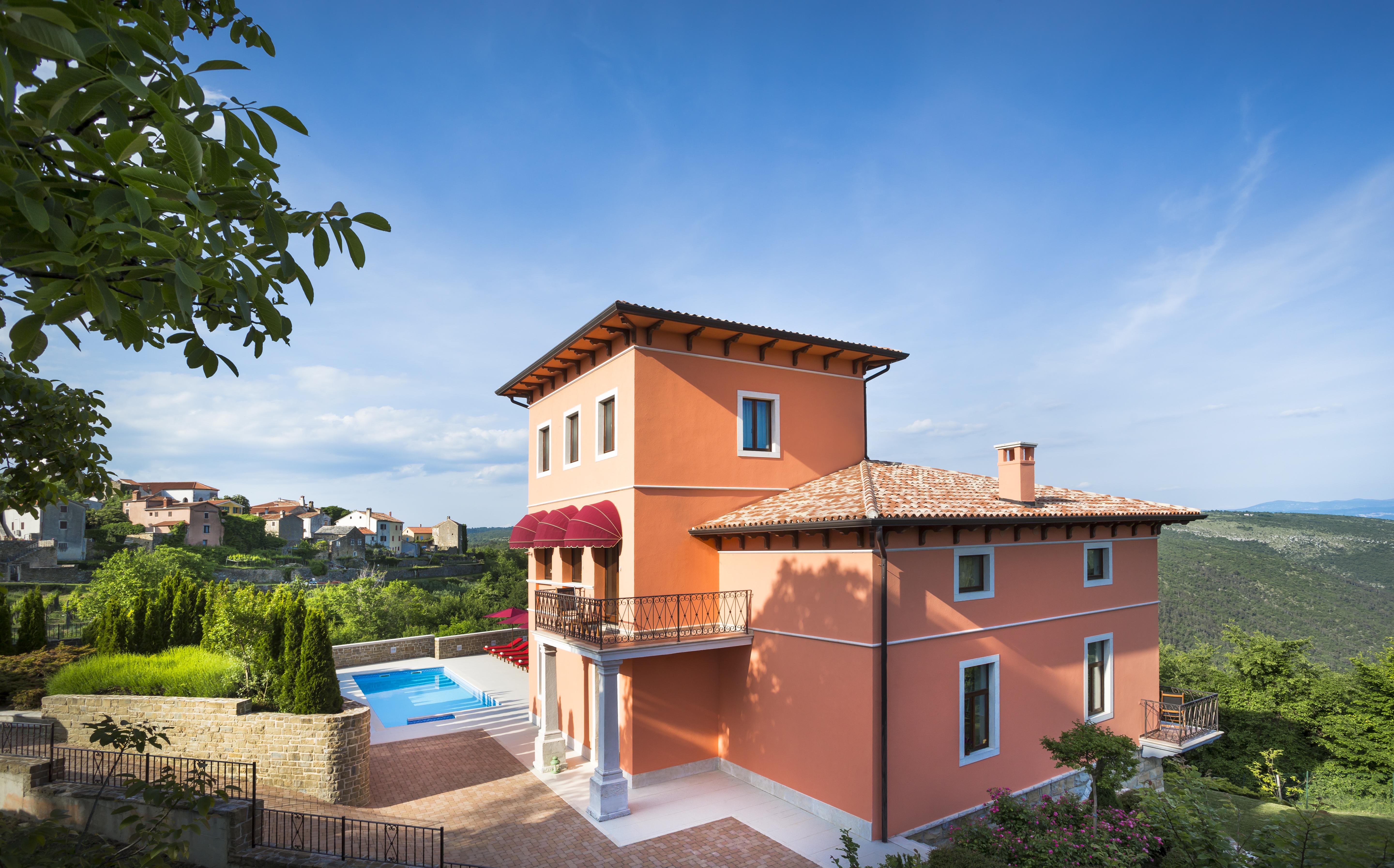 Palazzo Angelica B&B Adults Only Oprtalj Экстерьер фото